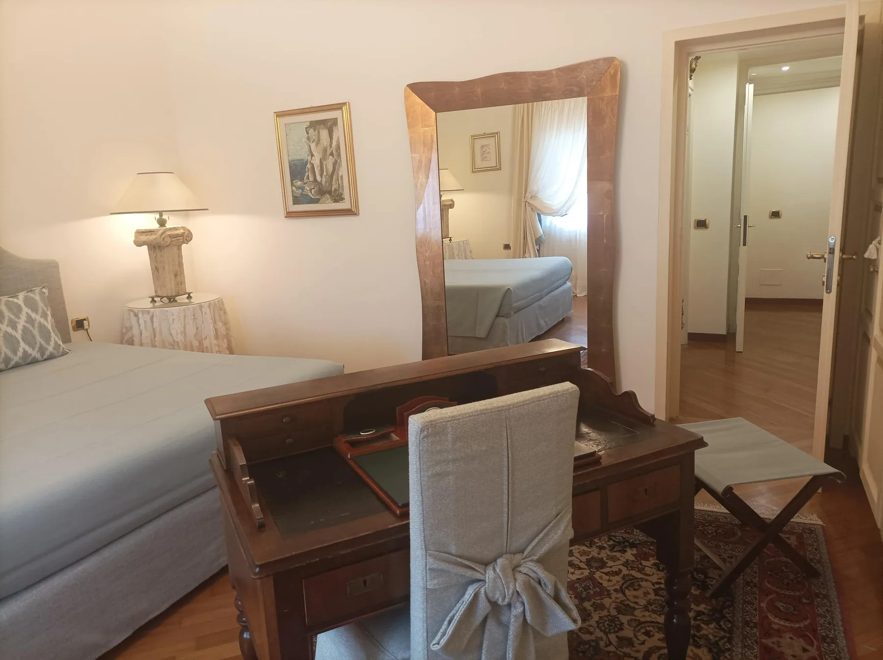 Camera Celeste — il letto matrimoniale (5)